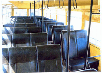 Interior of Saptagiri Express